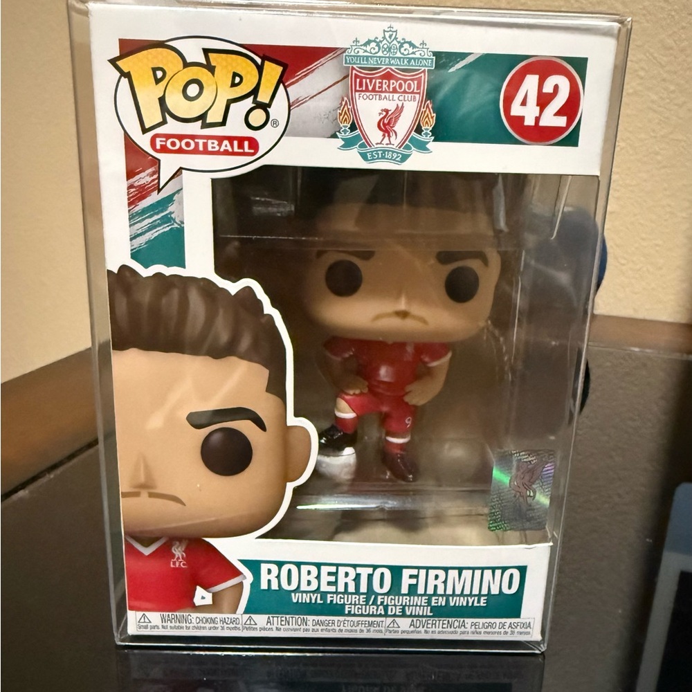 Funko Pop Football Figure Roberto Firmino Liverpool